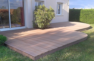 Terrasses bois composite - Stéphane Leroy Paysagiste sud Nantes